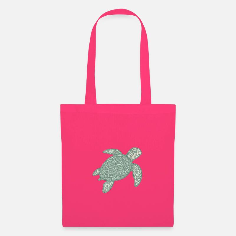 Stick-Schildkröte - Stoffbeutel - Azalea