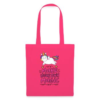 Make your own magic - Unicorn - Tote Bag - azalea - Front