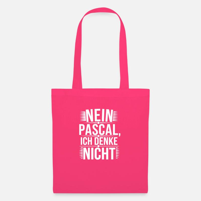 nein pascal ich denke nicht - Stoffbeutel - Azalea