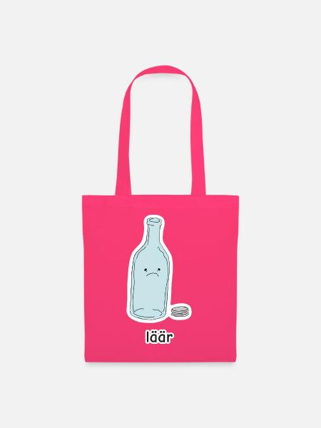 läär – Flasche Meme - Stoffbeutel - Azalea
