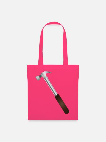 Zimmermannshammer – Symbol echter Handwerkskunst - Stoffbeutel - Azalea