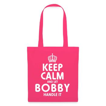 BOBBY: Kümmer dich darum. - Stoffbeutel - Azalea - Vorne