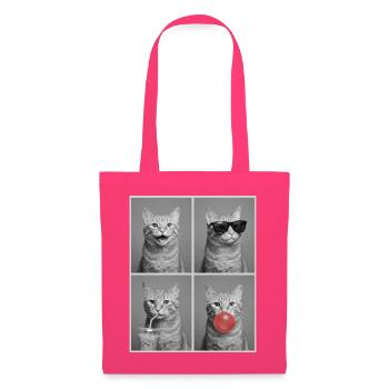 Katzen orange Tabby Katze - Stoffbeutel - Azalea - Vorne