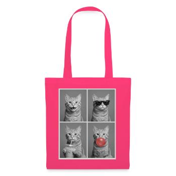 Katzen orange Tabby Katze - Stoffbeutel - Azalea - Vorne