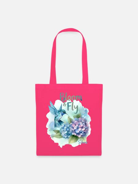 Bloom & Fly Bunte Kolibris - Stoffbeutel - Azalea