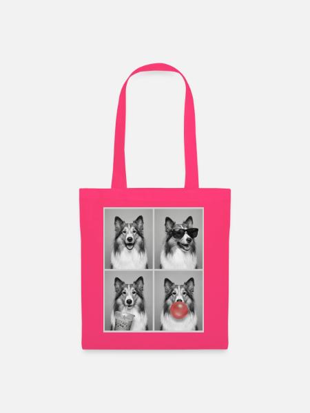 Hunde Collie Hund - Stoffbeutel - Azalea