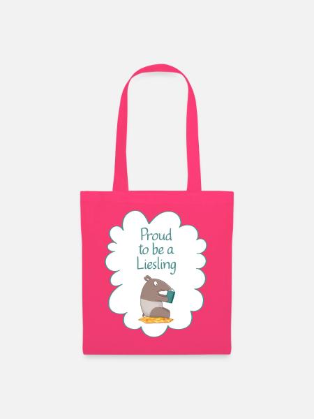 Proud to be a Liesling! Tapir-Edition - Stoffbeutel - Azalea