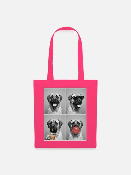 Hunde Mastiff Hund - Stoffbeutel - Azalea