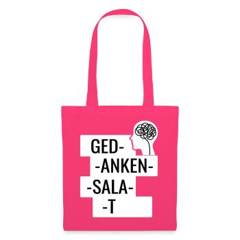 Gedanken-Salat - Stoffbeutel - Azalea - Vorne