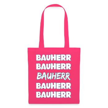 Bauherr - Stoffbeutel - Azalea - Vorne
