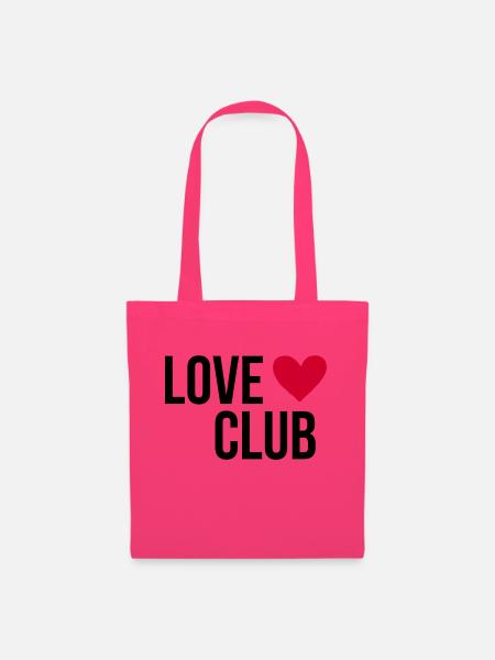 LOVECLUB - Stoffbeutel - Azalea