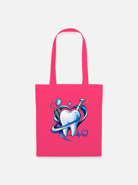Zahnherz Dental Kraft - Stoffbeutel - Azalea