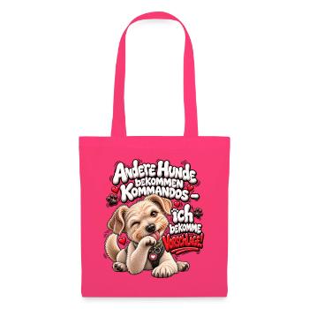 Hundekommandos – Vorschläge - Stoffbeutel - Azalea - Vorne