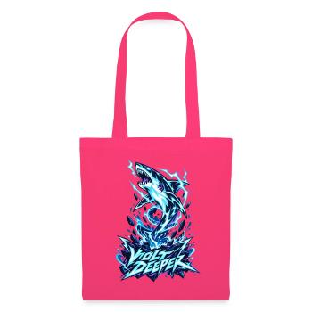 Volt Deeper Blitzhai - Stoffbeutel - Azalea - Vorne