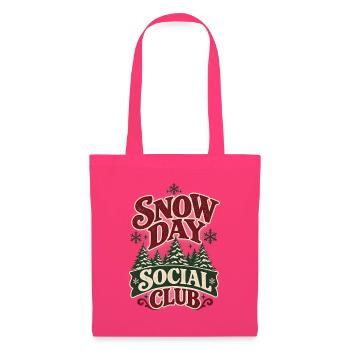 Snow Day Sozialclub - Stoffbeutel - Azalea - Vorne