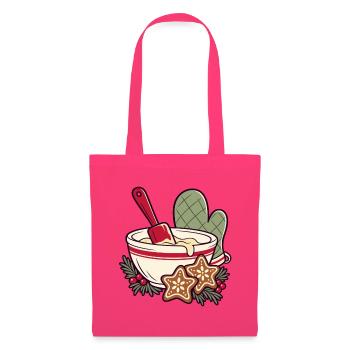 Kekszeit im Schüssel-Design - Stoffbeutel - Azalea - Vorne