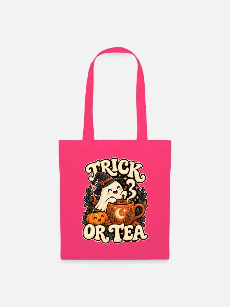 Trick oder Tee - Stoffbeutel - Azalea