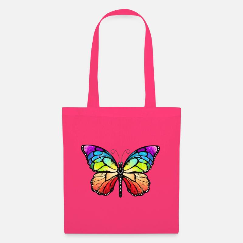 Rainbow pride butterfly - Stoffbeutel - Azalea