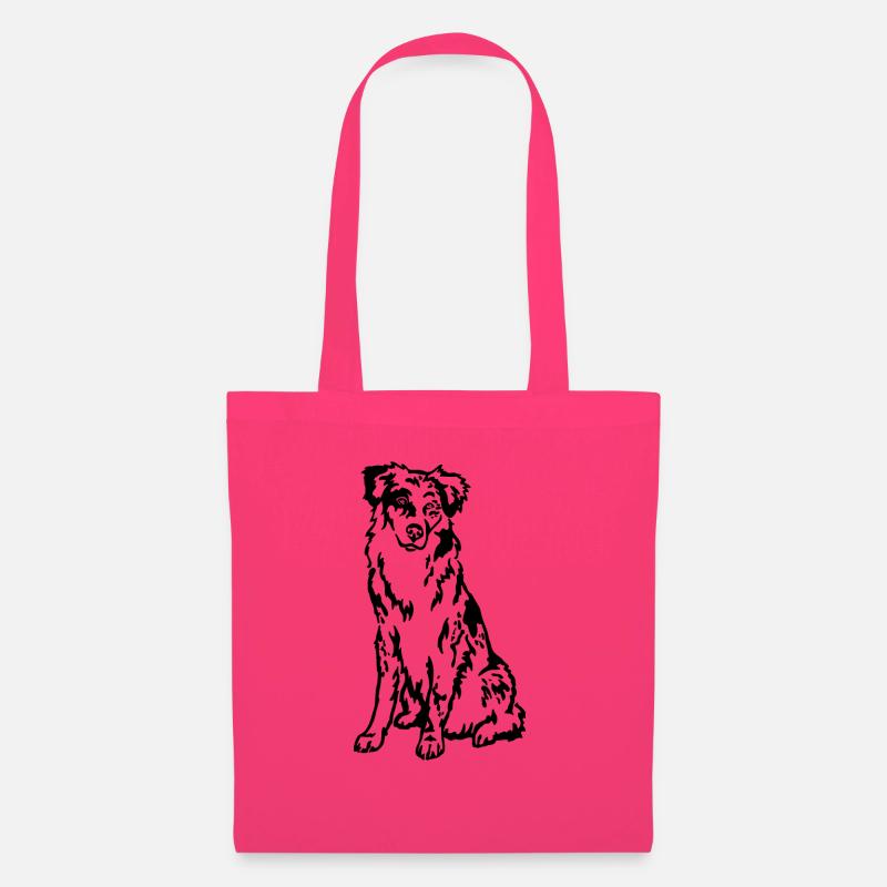 Australian Shepherd - Stoffbeutel - Azalea