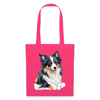 Border Collie - Stoffbeutel - Azalea - Vorne