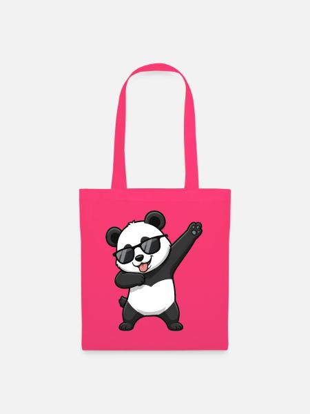 Dabbing Panda - Stoffbeutel - Azalea