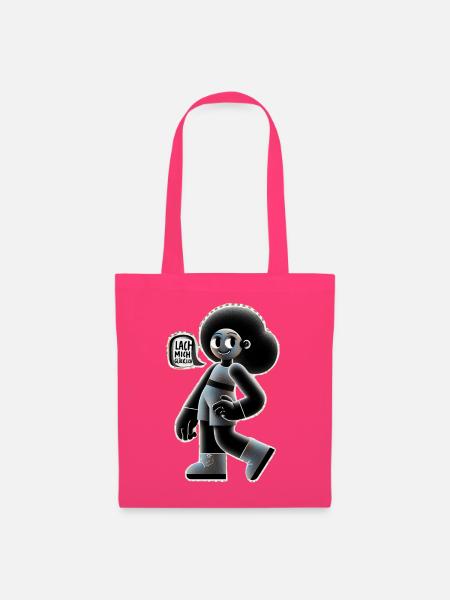 Afrofreund Lebensfreude Illustration - Stoffbeutel - Azalea