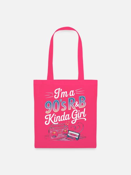 Ich bin ein 90er-Jahre-R&B-Mädchen-Retro-Mädchen - Stoffbeutel - Azalea