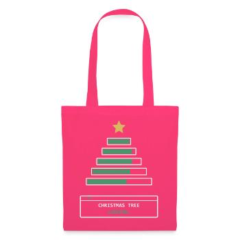 Christmas Tree Loading - Stoffbeutel - Azalea - Vorne