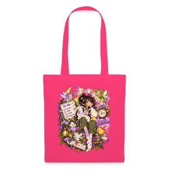 Organisiertes Chaos und Aufschieben × Féerie und... - Stoffbeutel - Azalea - Vorne