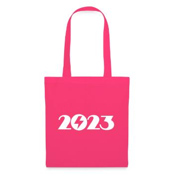 Électricien 2023, technicien en électronique 2023 - Sac en tissu - rose azalée - Devant