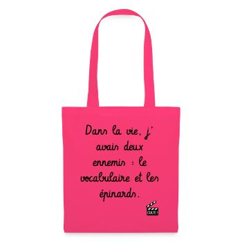 Kaameløtt - Réplique Culte - Citation Drôle - Sac en tissu - rose azalée - Devant