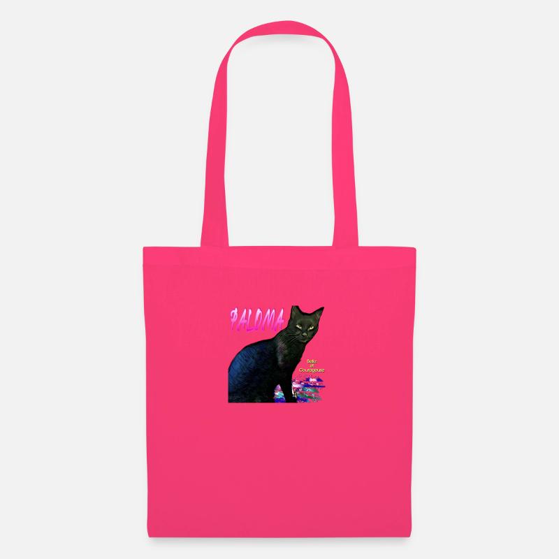 0 chatte - Sac en tissu - rose azalée