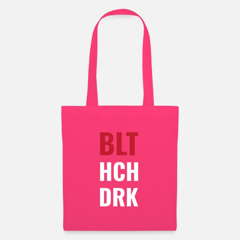 Bluthochdruck BLT HCH DRCK Warnung - Stoffbeutel - Azalea