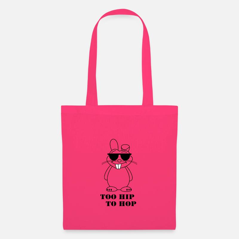 Cooler Hase - Stoffbeutel - Azalea
