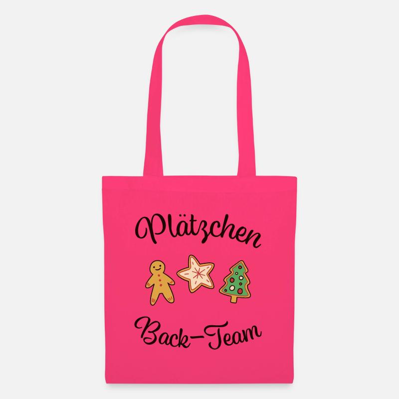 "PLÄTZCHEN - BACK -TEAM" Weihnachten backen - Stoffbeutel - Azalea