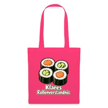 Klares Rollenverständnis - Stoffbeutel - Azalea - Vorne