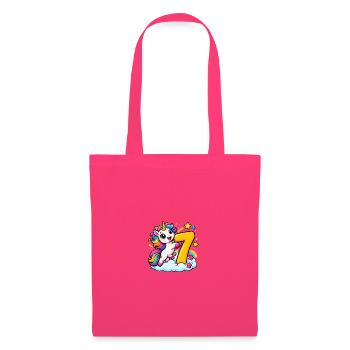 Regenbogen-Einhorn Siebenzauber - Stoffbeutel - Azalea - Vorne