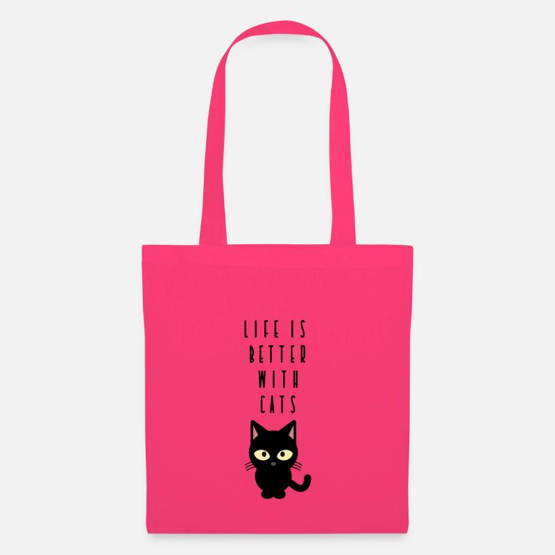 Katze - Stoffbeutel - Azalea