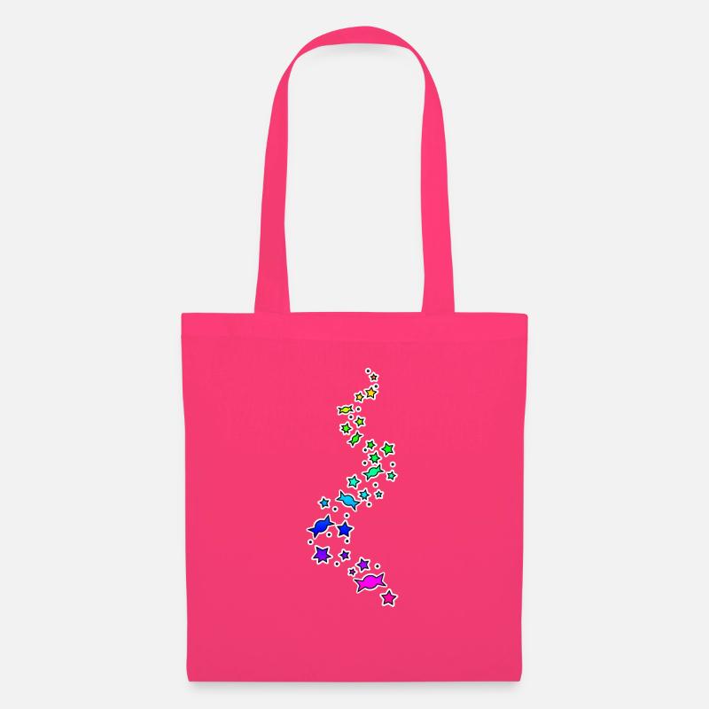 Bunte Bonbons Glitzer - Stoffbeutel - Azalea