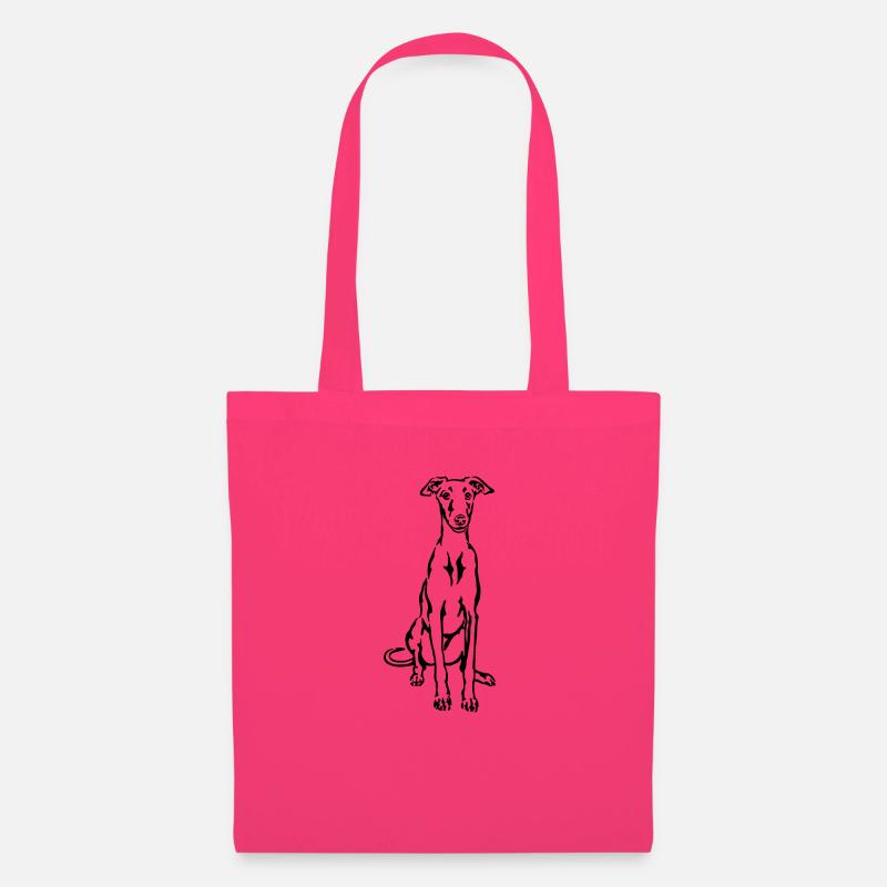 Galgo - Stoffbeutel - Azalea
