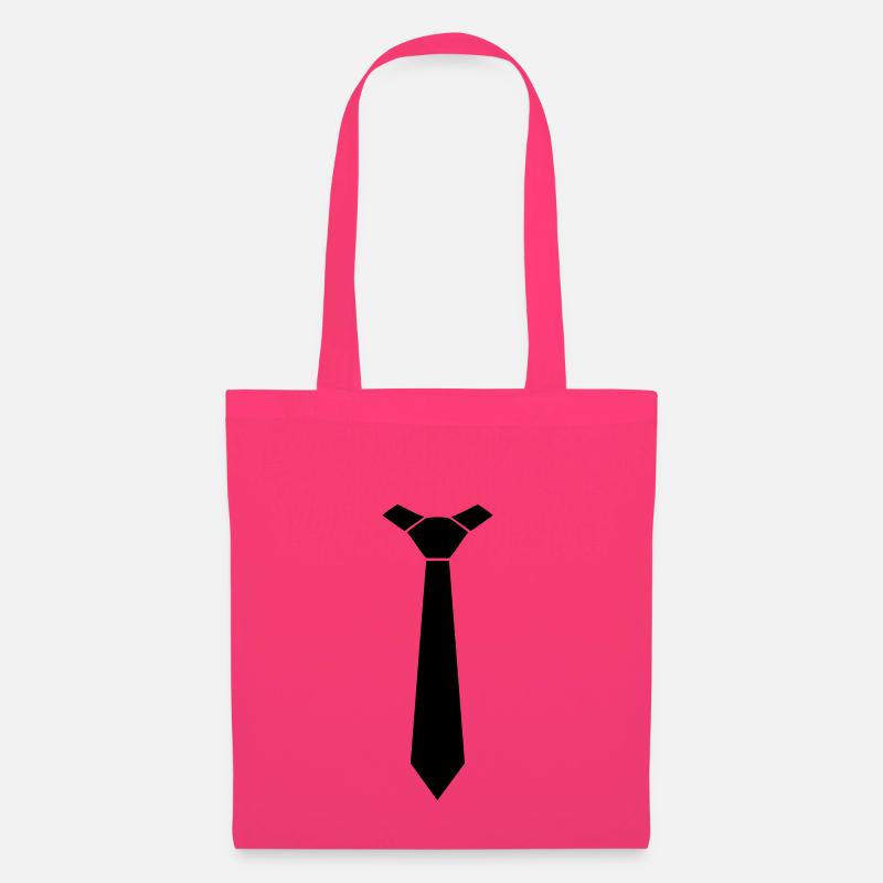 Krawatte Tie Schlips - Stoffbeutel - Azalea