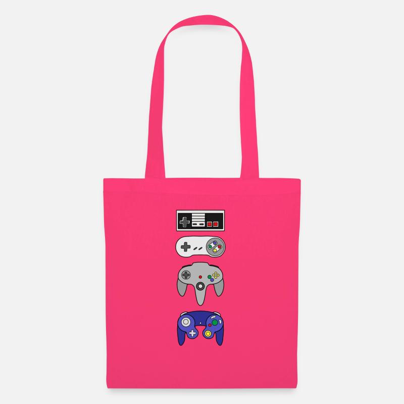 Retro Gaming Controller Konsole Gamepad Gamer - Stoffbeutel - Azalea