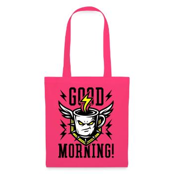 Good Morning Kaffeetasse Blitz Gelb - Stoffbeutel - Azalea - Vorne