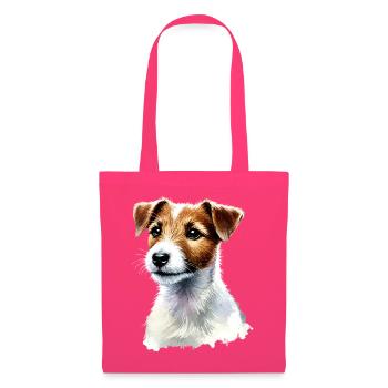 Illustration Jack Russell - Stoffbeutel - Azalea - Vorne