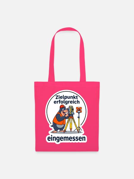 Vermesser Vermessung Techniker Geodät T-Shirt - Stoffbeutel - Azalea