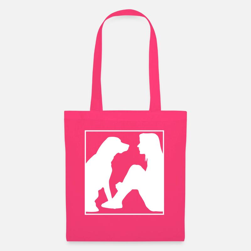 Bester Freund Hund, Geschenk Geschenkidee - Stoffbeutel - Azalea