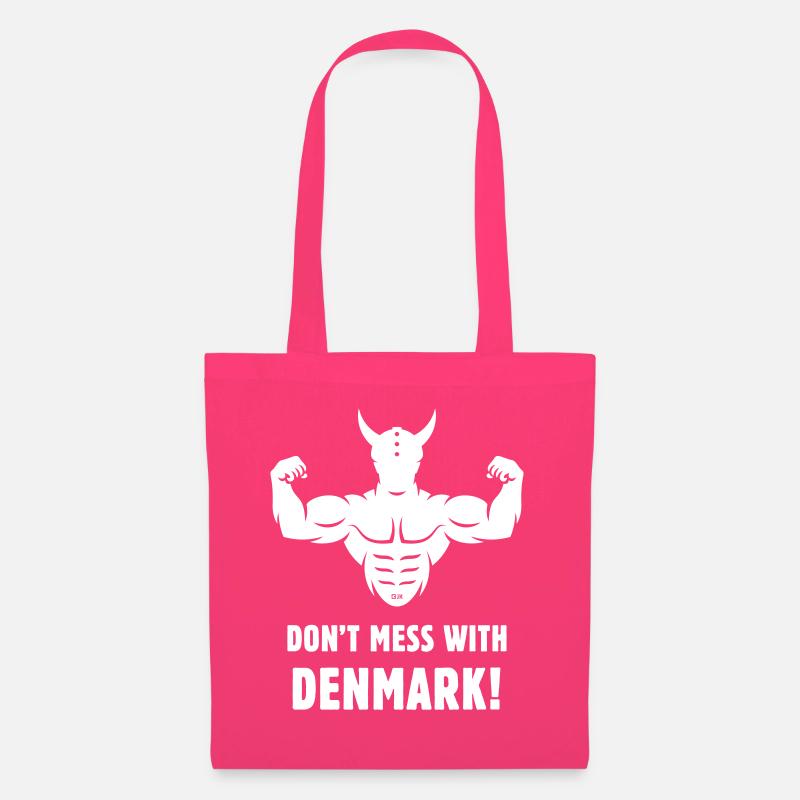 Don't Mess With Denmark! (Dänemark / Wikinger) - Stoffbeutel - Azalea