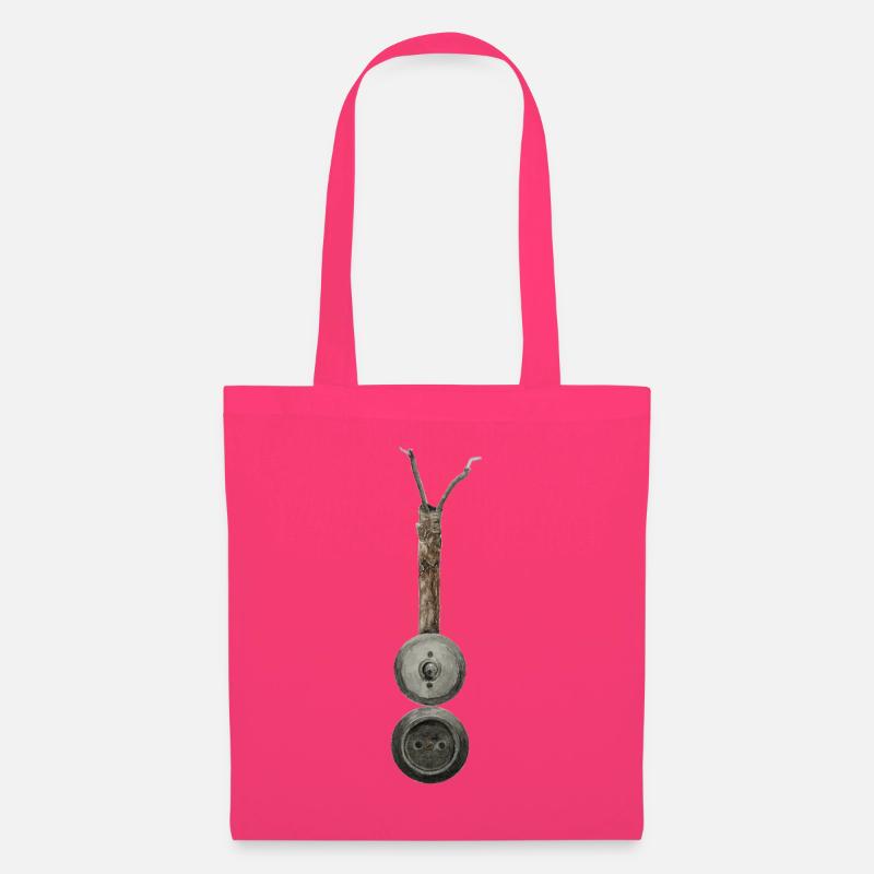 Steckdose vintage - Stoffbeutel - Azalea