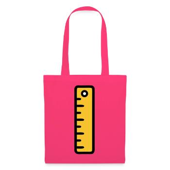 Scale Ruler Tool Office - Tote Bag - azalea - Front
