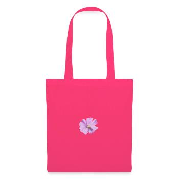 Lilas fleur aquarelle - Sac en tissu - rose azalée - Devant